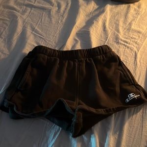 Champion Black Lounge Shorts